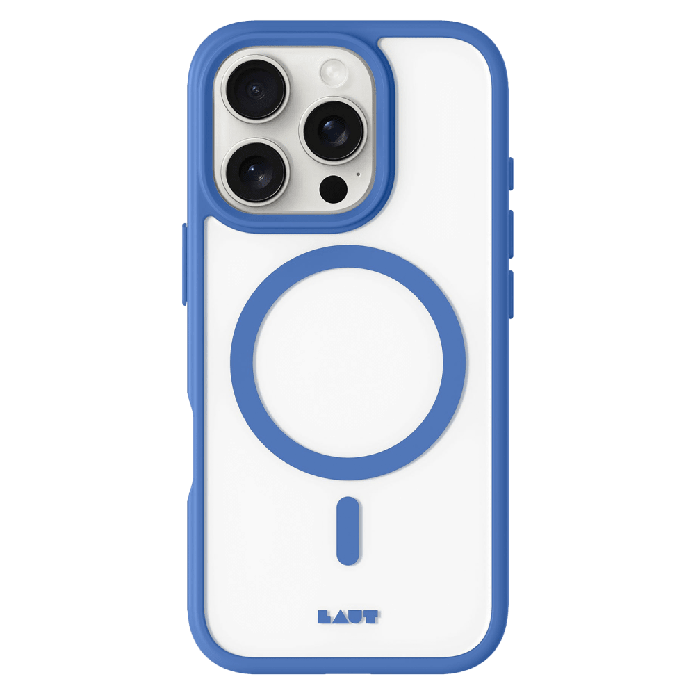 Laut - HUEX Protect MagSafe Case for Apple iPhone 16 Pro - Heron Blue