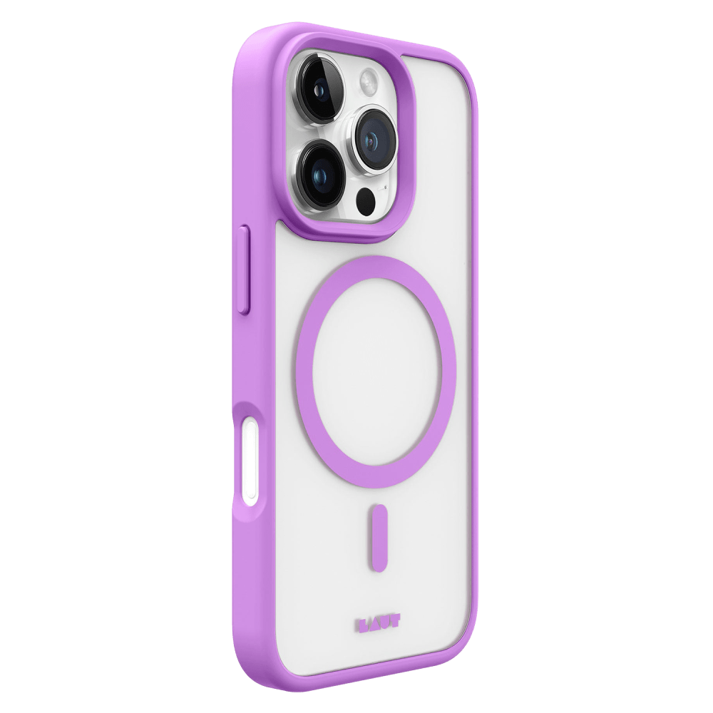 Laut - HUEX Protect MagSafe Case for Apple iPhone 16 Pro - Bright Pink