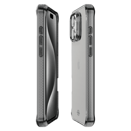 ITSKINS - Spectrum_R Clear Case for Apple iPhone 16 Pro - Smoke
