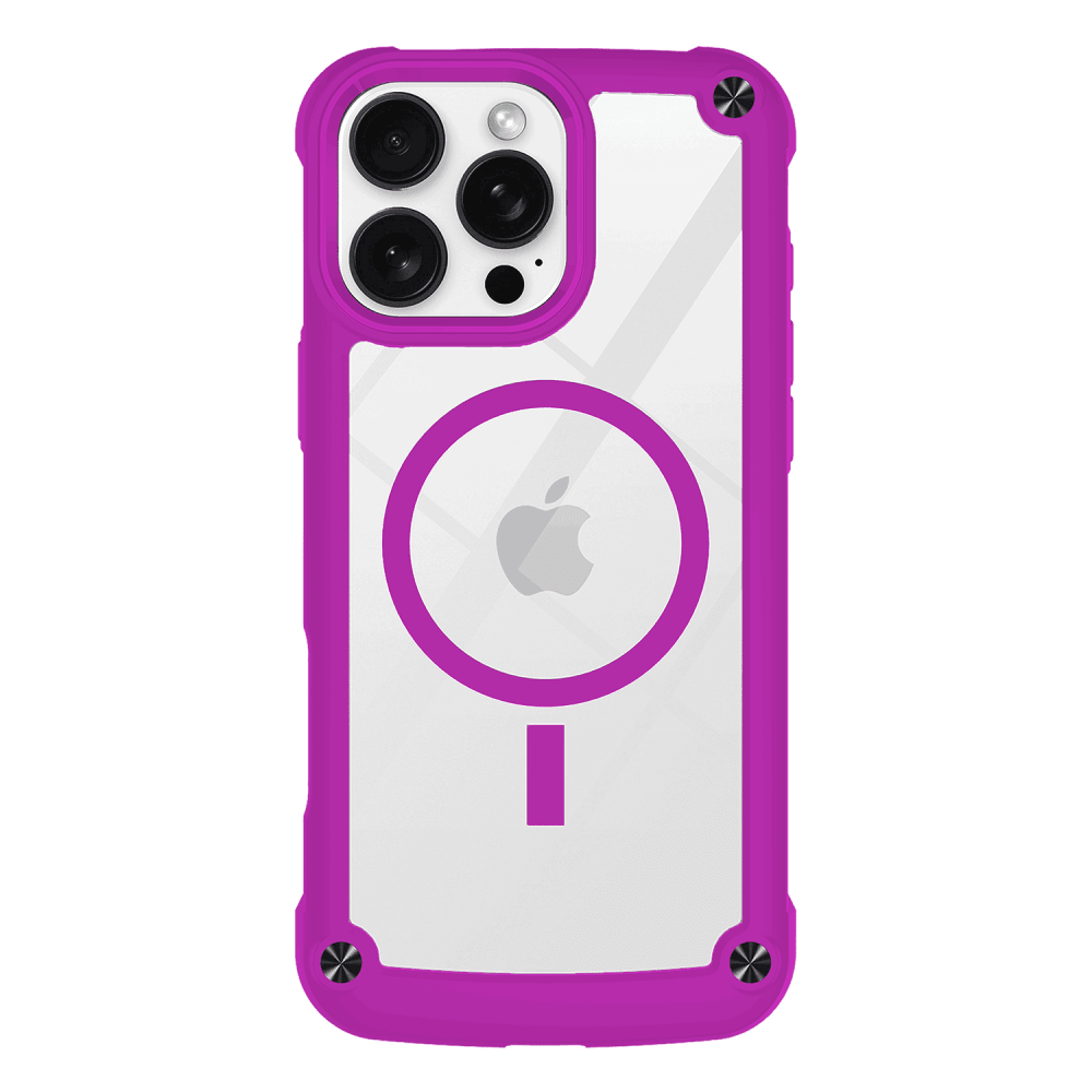 AMPD - DuraBump MagSafe Case for Apple iPhone 16 Pro - Purple