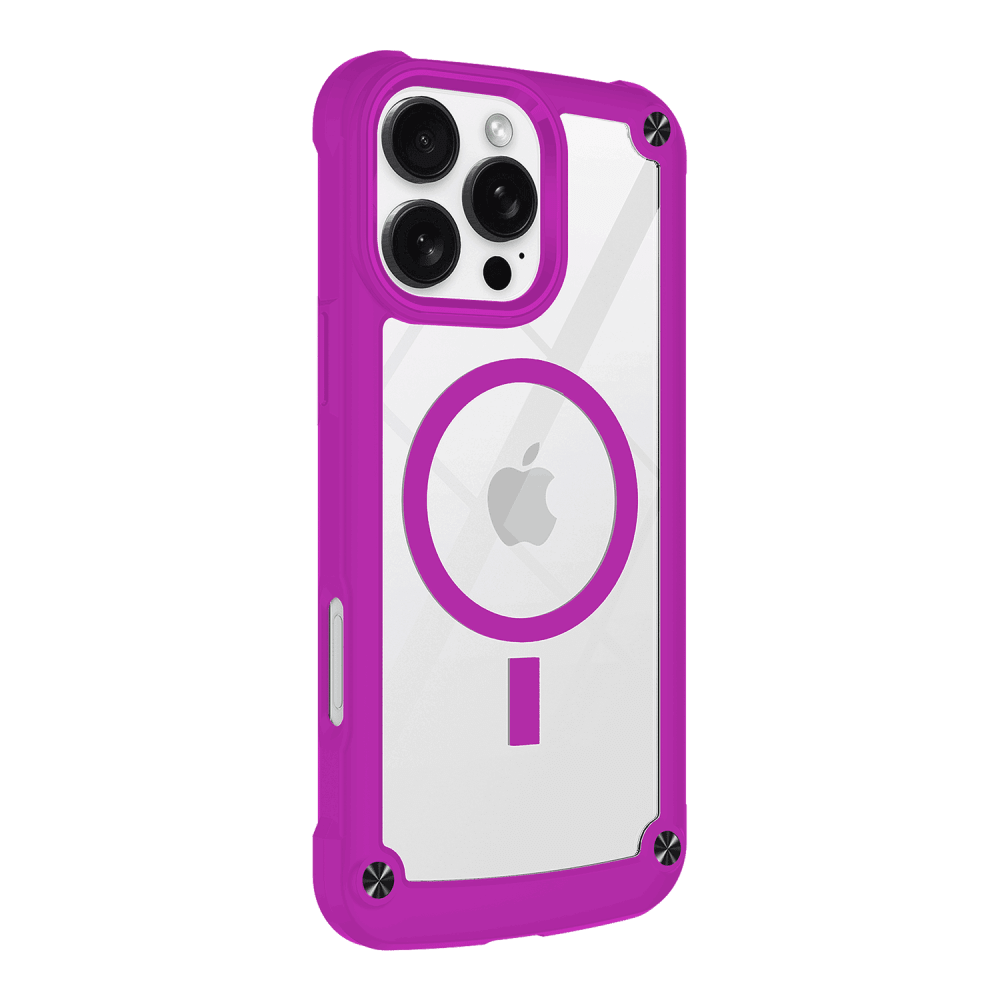 AMPD - DuraBump MagSafe Case for Apple iPhone 16 Pro - Purple
