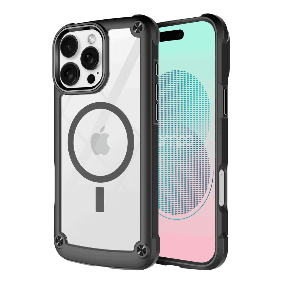 AMPD - DuraBump MagSafe Case for Apple iPhone 16 Pro - Black