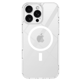 AMPD - TPU / Acrylic Crystal Clear MagSafe Case for Apple iPhone 16 Pro - Clear