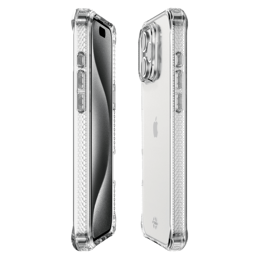 ITSKINS - Spectrum_R Clear Case for Apple iPhone 16 Pro - Transparent