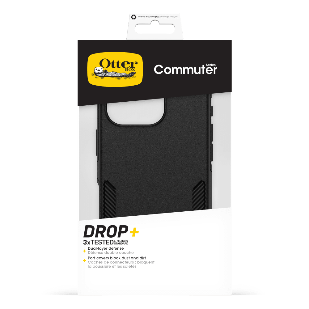 OtterBox - Commuter MagSafe Case for Apple iPhone 16 Pro - Black