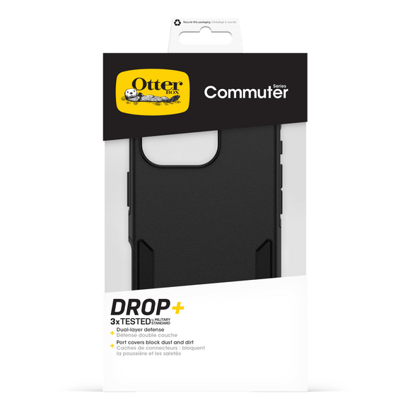 OtterBox - Commuter MagSafe Case for Apple iPhone 16 Pro - Black