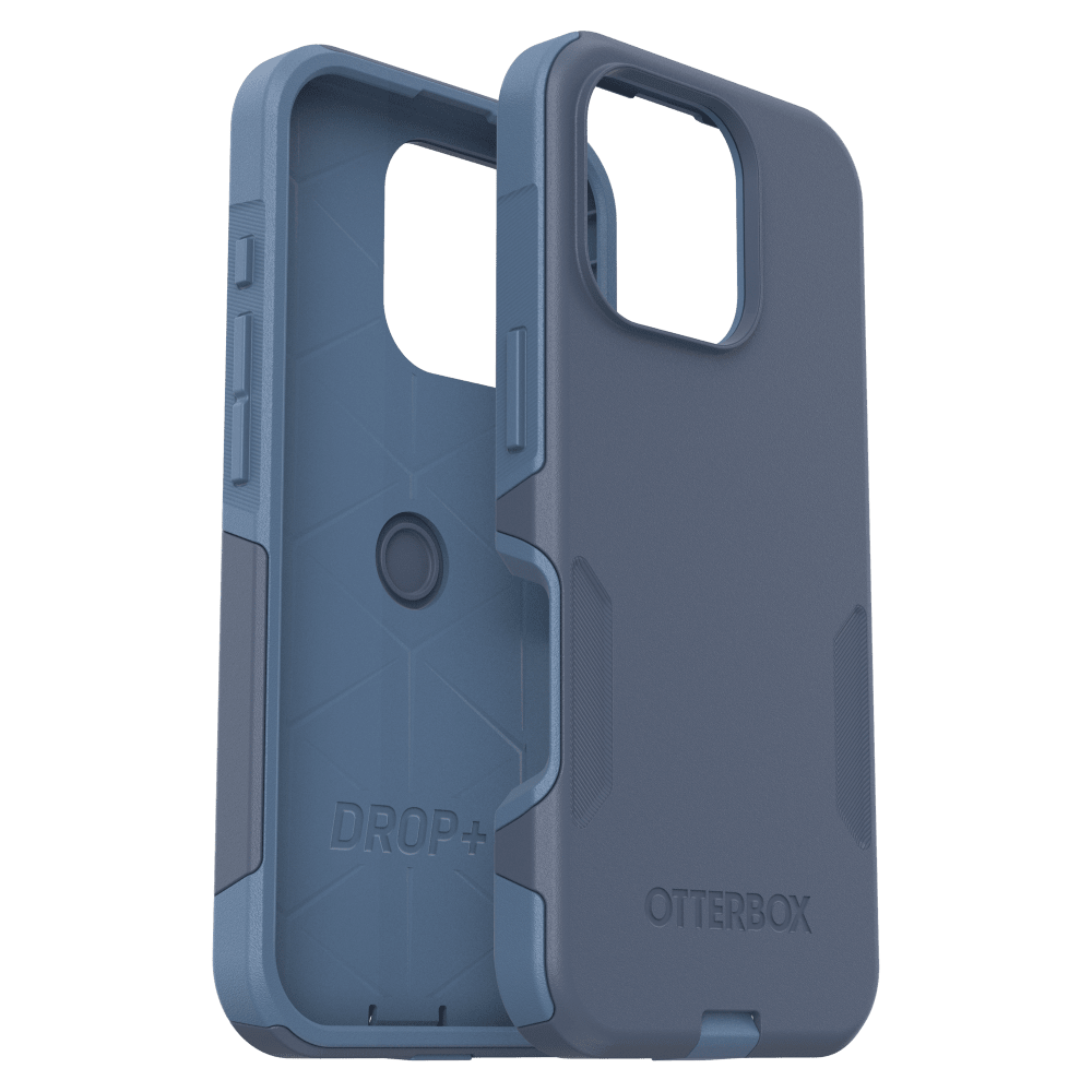 OtterBox - Commuter MagSafe Case for Apple iPhone 16 Pro - Baby Blue Jeans
