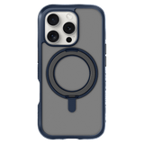 Laut - Crystal Matter MagSafe Case for Apple iPhone 16 Pro - Denim Blue