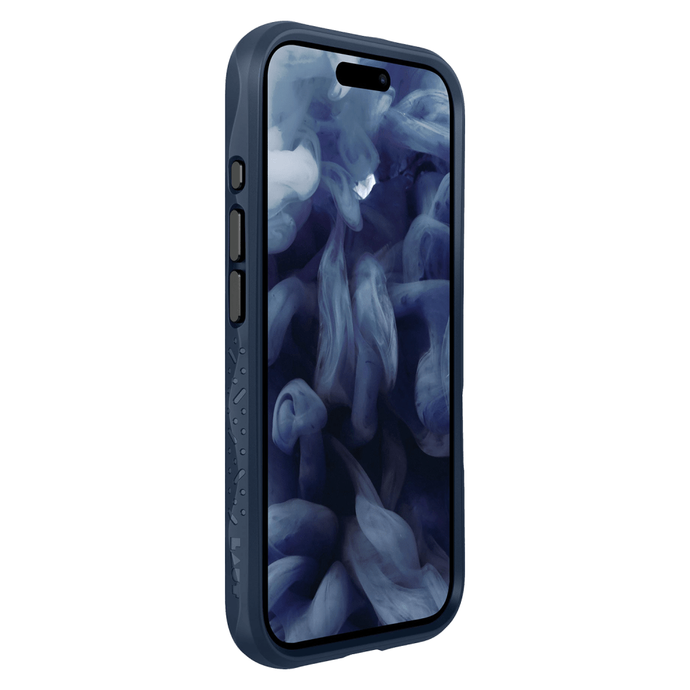 Laut - Crystal Matter MagSafe Case for Apple iPhone 16 Pro - Denim Blue