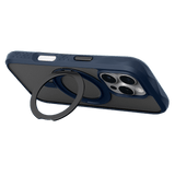 Laut - Crystal Matter MagSafe Case for Apple iPhone 16 Pro - Denim Blue
