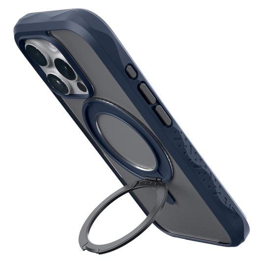 Laut - Crystal Matter MagSafe Case for Apple iPhone 16 Pro - Denim Blue