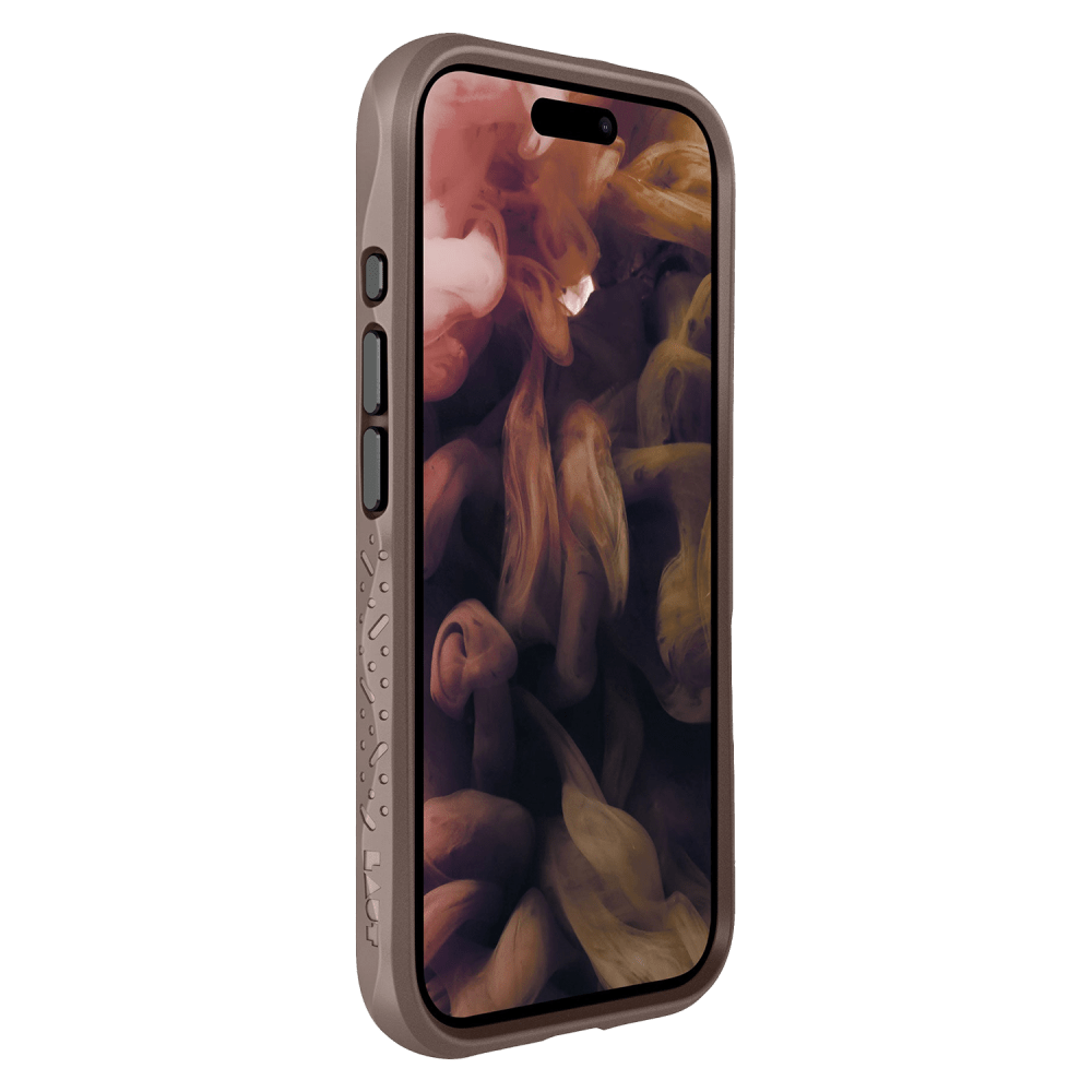 Laut - Crystal Matter MagSafe Case for Apple iPhone 16 Pro - Earth Brown