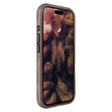 Laut - Crystal Matter MagSafe Case for Apple iPhone 16 Pro - Earth Brown