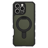 ITSKINS - Force_R Nylon MagSafe Case for Apple iPhone 16 Pro - Olive Green And Black