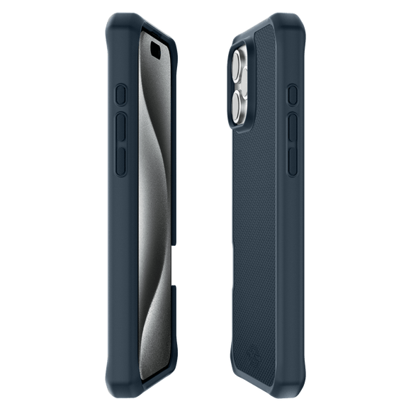 ITSKINS - Ballistic_R Nylon MagSafe Case for Apple iPhone 16 Pro - Dark Blue