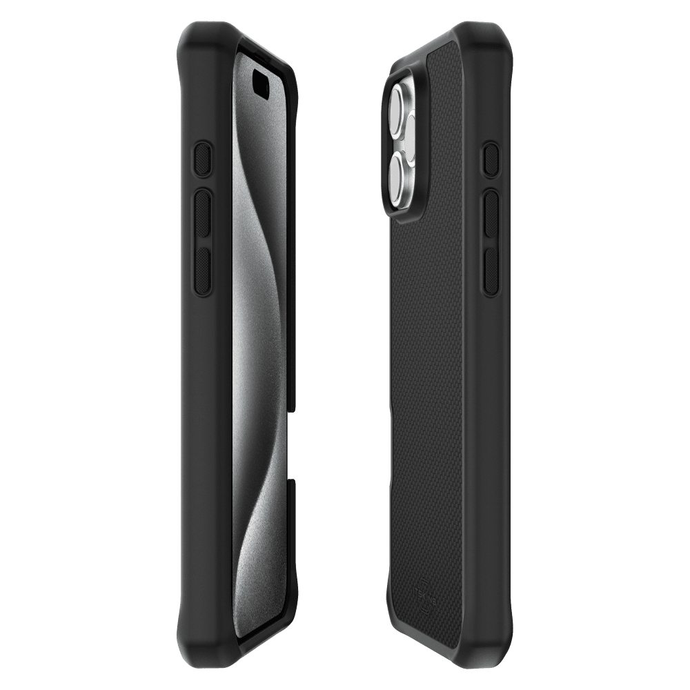 ITSKINS - Ballistic_R Nylon MagSafe Case for Apple iPhone 16 Pro - Black