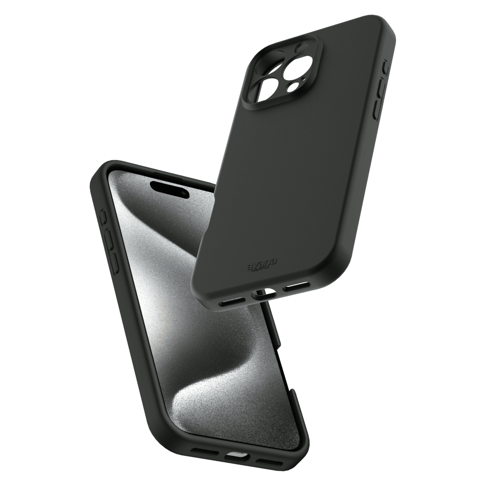 Avana - Velvet MagSafe Case for Apple iPhone 16 Pro - Black