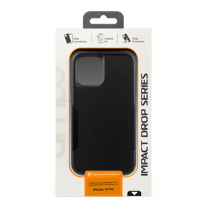 AMPD - Military Drop Case for Apple iPhone 16 Pro - Black