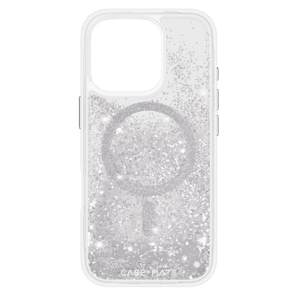 Case-Mate - Waterfall Case for Apple iPhone 16 Pro - Silver