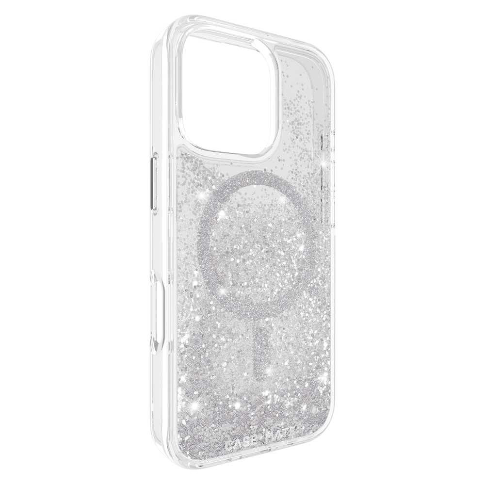 Case-Mate - Waterfall Case for Apple iPhone 16 Pro - Silver
