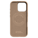 Atom Studios - Split Wood Fiber MagSafe Case for Apple iPhone 16 Pro - Taupe Wood