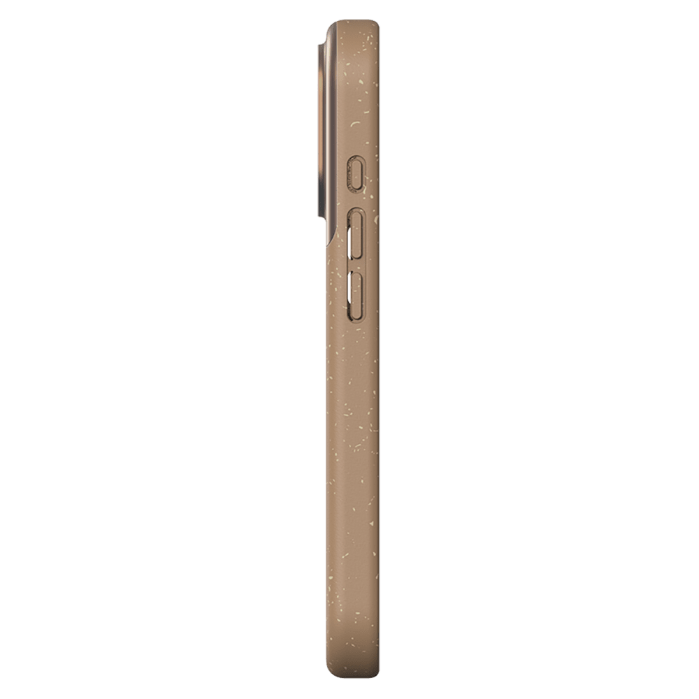 Atom Studios - Split Wood Fiber MagSafe Case for Apple iPhone 16 Pro - Taupe Wood