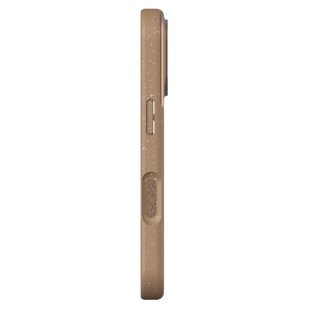 Atom Studios - Split Wood Fiber MagSafe Case for Apple iPhone 16 Pro - Taupe Wood