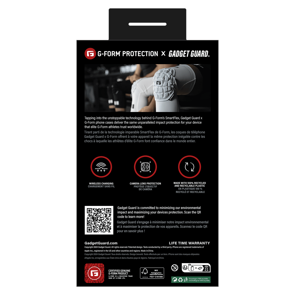 Gadget Guard - Trek MagSafe Case with G-Form Protection for Apple iPhone 16 Pro - Anthracite