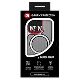 Gadget Guard - Reflector MagSafe Case with G-Form Protection for Apple iPhone 16 Pro - White