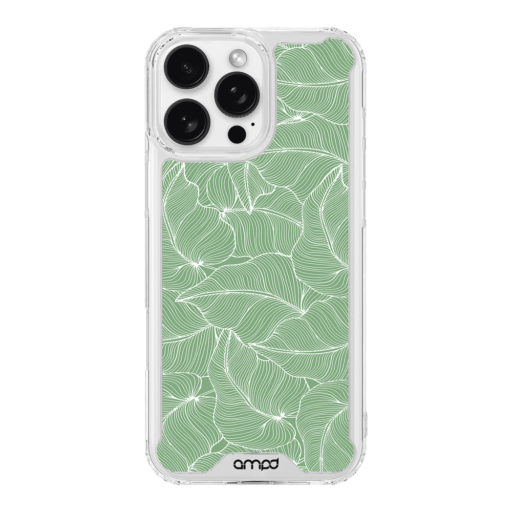 AMPD - TPU / Acrylic HD Print MagSafe Case for Apple iPhone 16 Pro - Palm