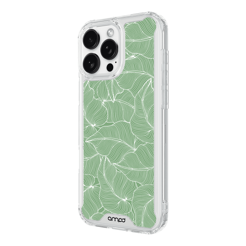 AMPD - TPU / Acrylic HD Print MagSafe Case for Apple iPhone 16 Pro - Palm