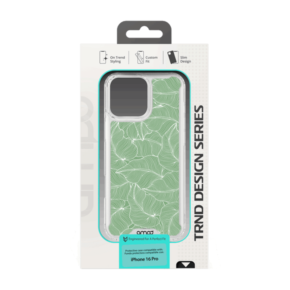 AMPD - TPU / Acrylic HD Print MagSafe Case for Apple iPhone 16 Pro - Palm
