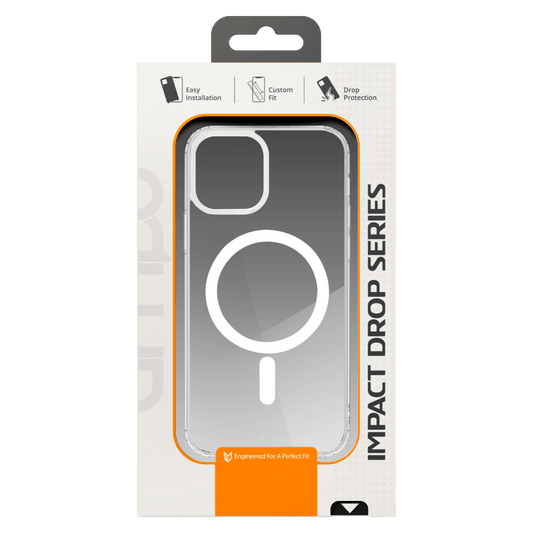 AMPD - TPU / Acrylic Hard Shell MagSafe Case for Apple iPhone 12 / iPhone 12 Pro - Clear