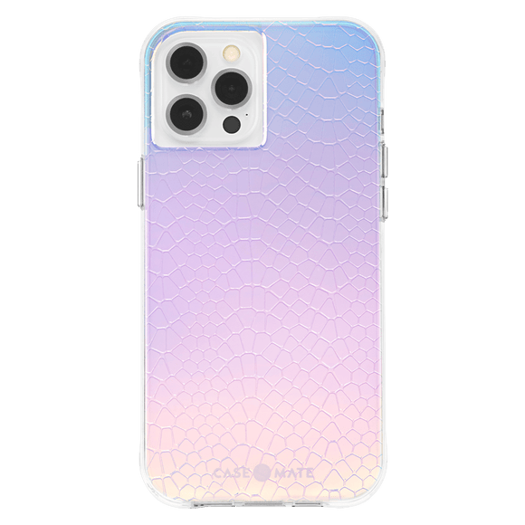 Case-Mate - Iridescent Snake Case for Apple iPhone 12 / 12 Pro - Iridescent Snake