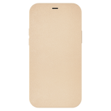 AMPD - TPU / Acrylic Flip Wallet Case for Apple iPhone 12 - Tan