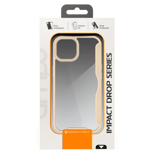 AMPD - TPU / Acrylic Flip Wallet Case for Apple iPhone 12 - Tan
