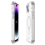 ITSKINS - Supreme_R Clear MagSafe Case for Apple iPhone 15 / iPhone 14 / iPhone 13 - Transparent