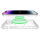 ITSKINS - Supreme_R Clear MagSafe Case for Apple iPhone 15 / iPhone 14 / iPhone 13 - Transparent