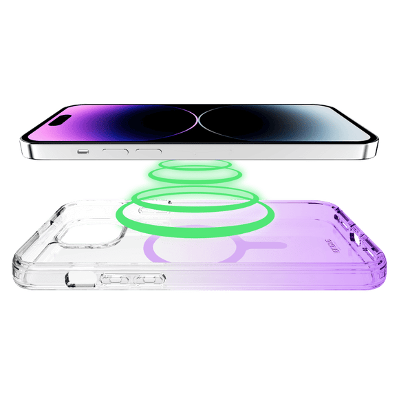 Avana - Sunrise MagSafe Case for Apple iPhone 15 / iPhone 14 / iPhone 13 / iPhone 16e - Lavender