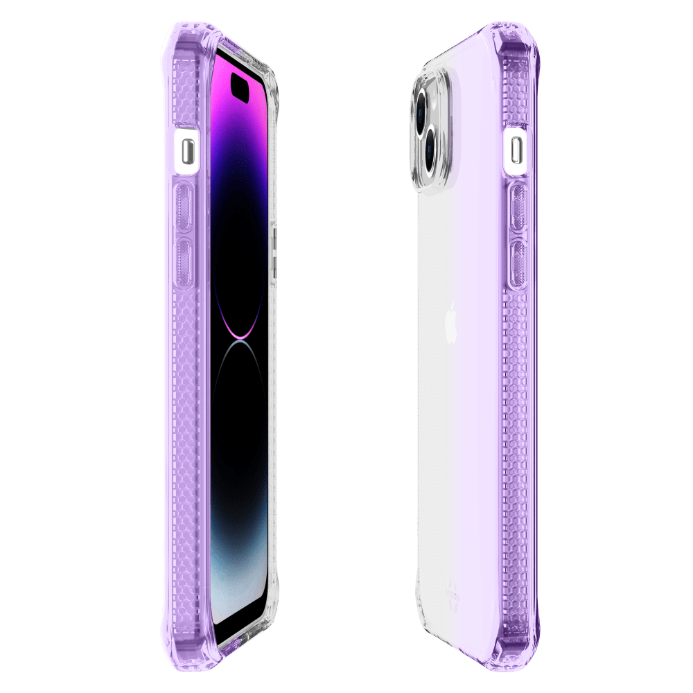 ITSKINS - Spectrum_R Mood Case for Apple iPhone 15 / iPhone 14 / iPhone 13 - Light Purple