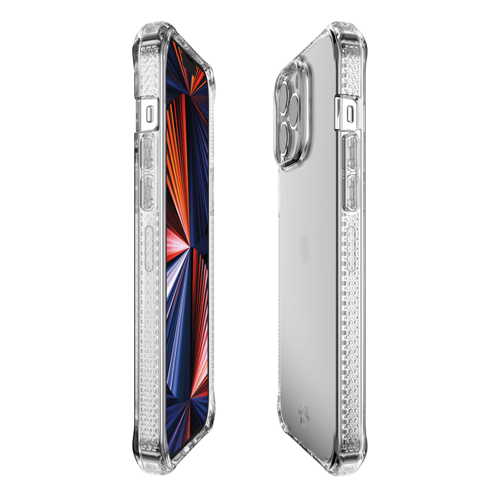 ITSKINS - Spectrum Clear Case for Apple iPhone 13 - Transparent