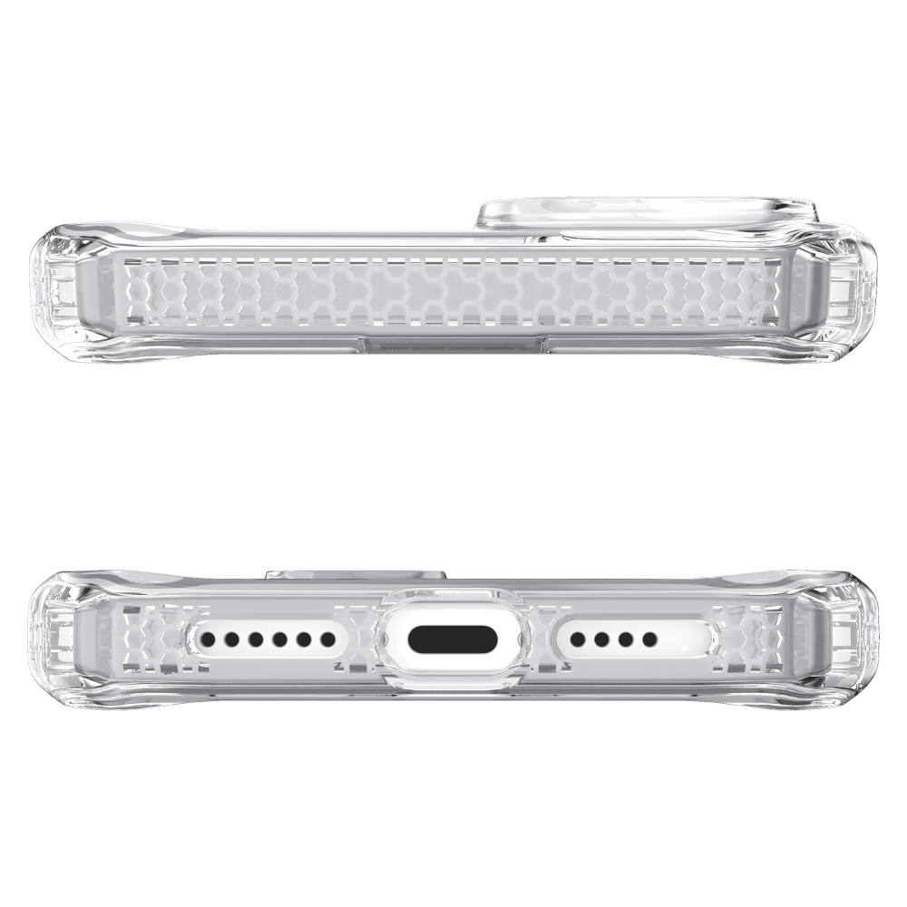 ITSKINS - Spectrum_R Clear Case for Apple iPhone 15 / iPhone 14 / iPhone 13 - Transparent