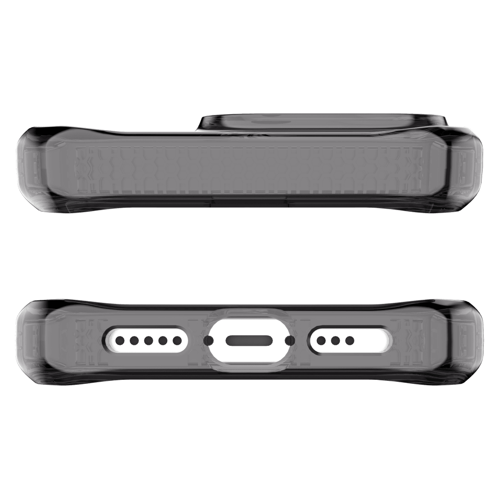ITSKINS - Spectrum_R Clear Case for Apple iPhone 14 / 13 - Smoke