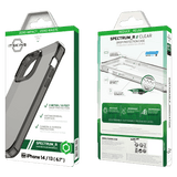 ITSKINS - Spectrum_R Clear Case for Apple iPhone 14 / 13 - Smoke