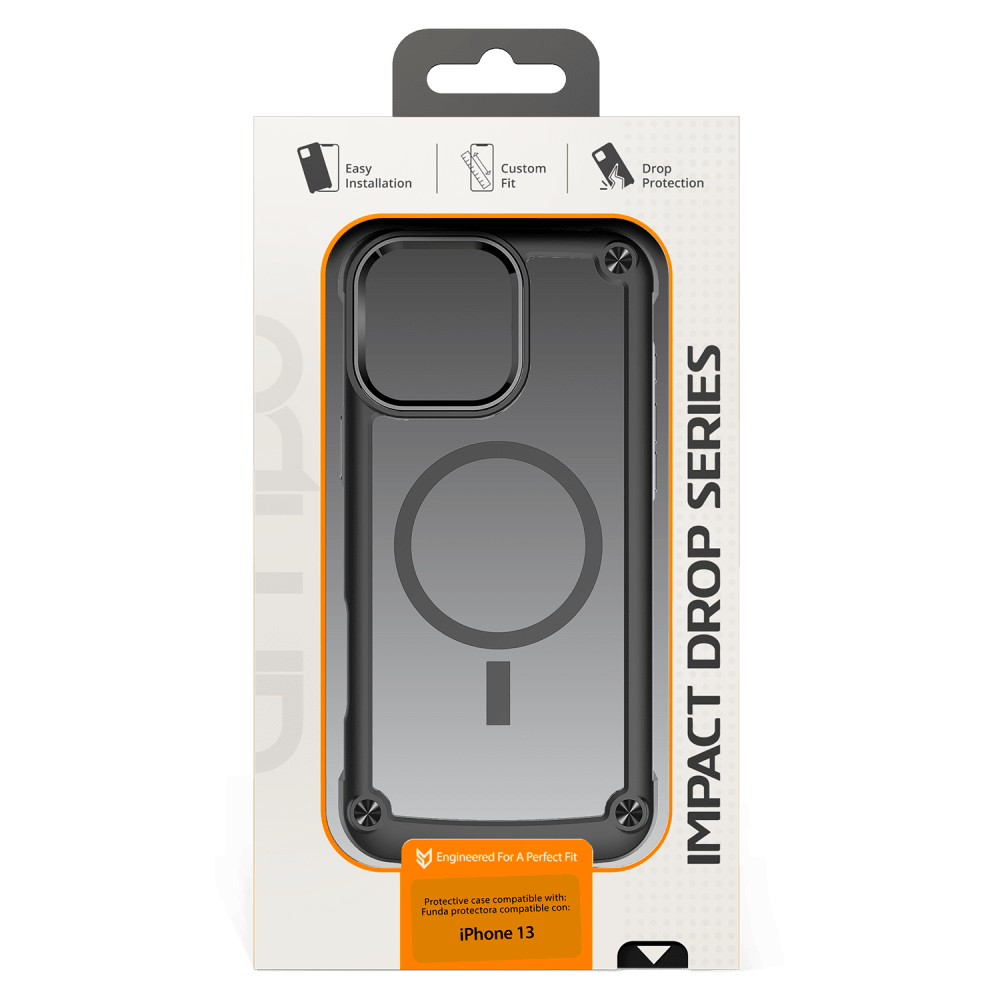 AMPD - DuraBump Case for Apple iPhone 13 - Black