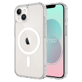AMPD - TPU / Acrylic Crystal Clear MagSafe Case for Apple iPhone 13 - Clear
