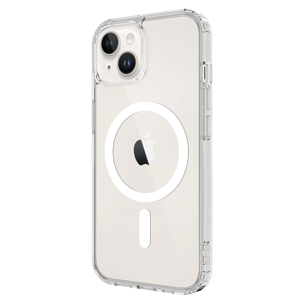 AMPD - TPU / Acrylic Crystal Clear MagSafe Case for Apple iPhone 13 - Clear