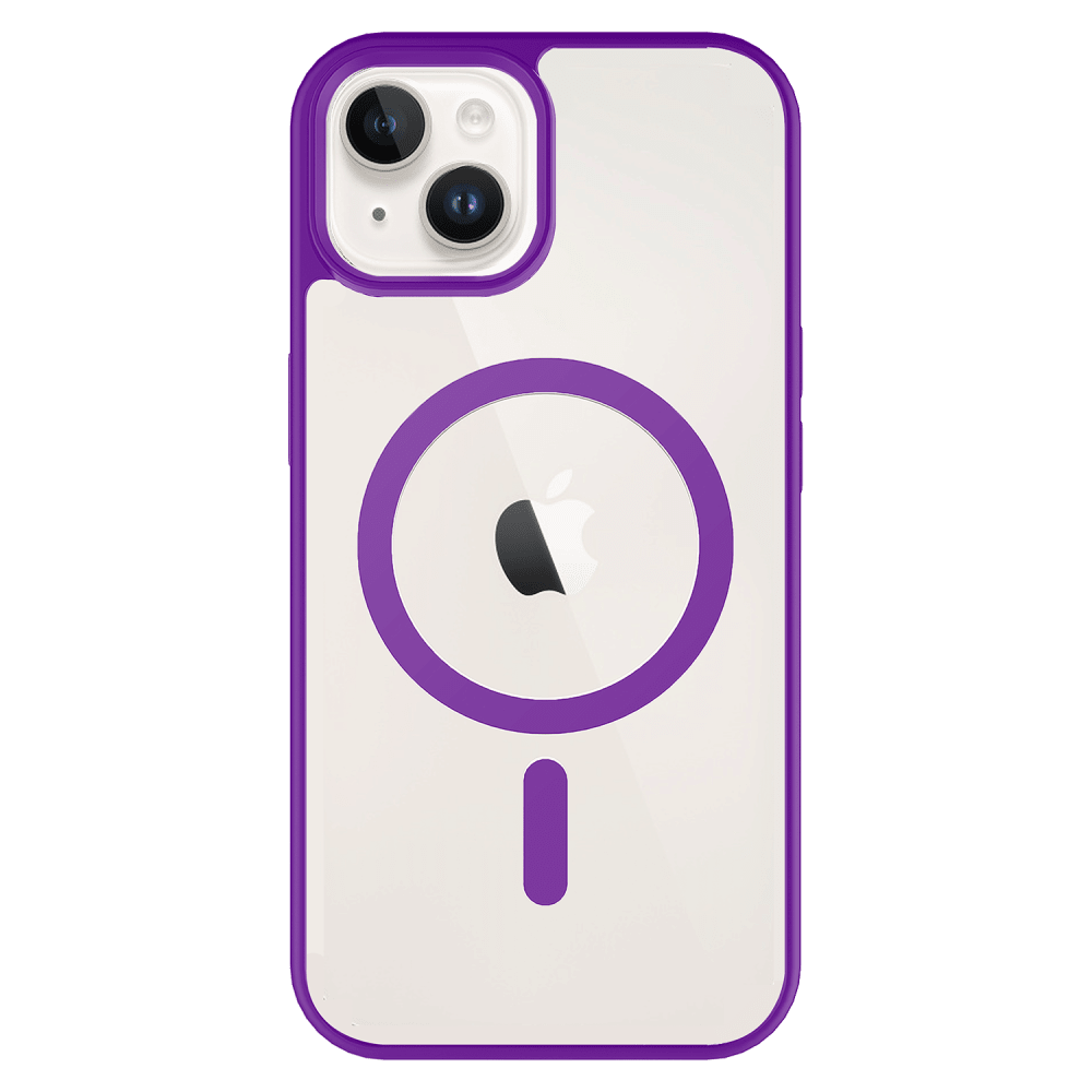 AMPD - TPU / Acrylic Bumper Case for Apple iPhone 13 - Purple