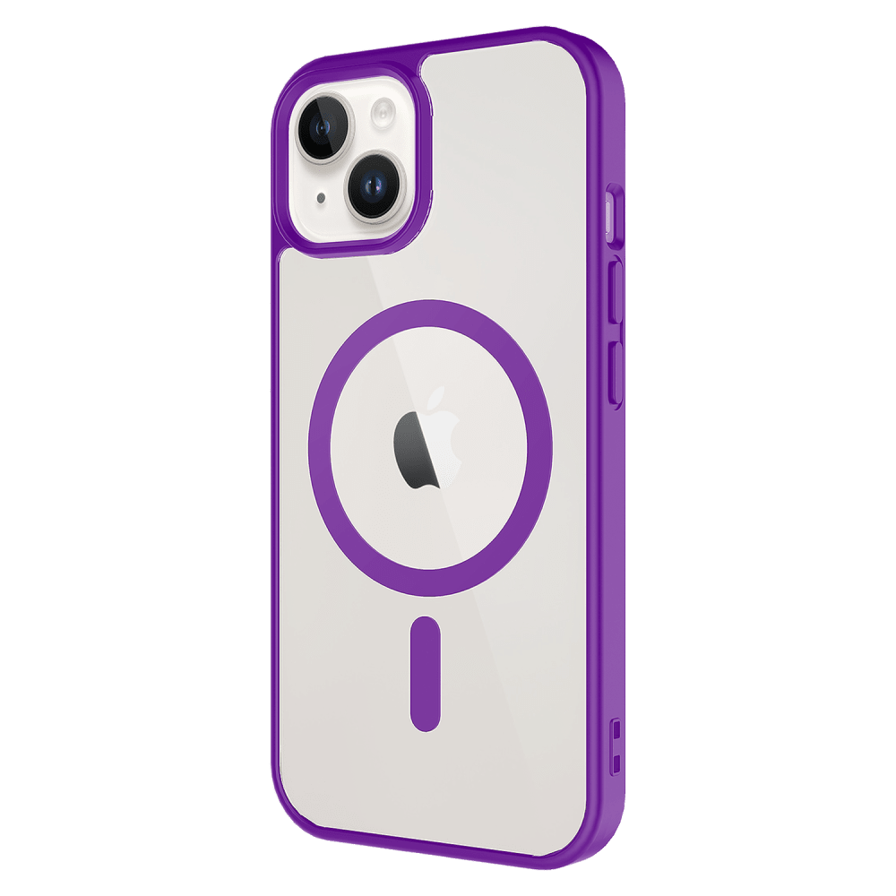 AMPD - TPU / Acrylic Bumper Case for Apple iPhone 13 - Purple