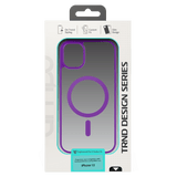 AMPD - TPU / Acrylic Bumper Case for Apple iPhone 13 - Purple